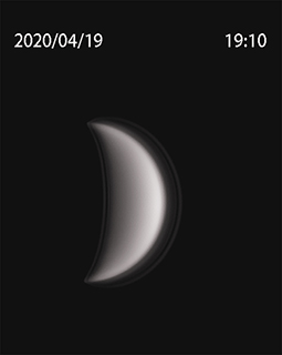 　◎ 金星QHY-5 lll Black & White CCD 8000幅疊加。