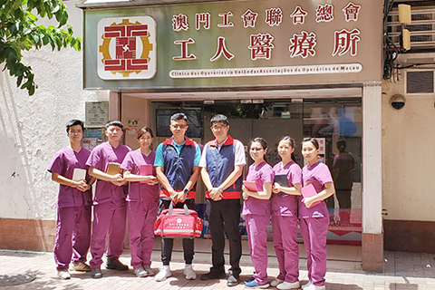 ◎ 面對澳門老齡化趨勢,工聯家居護理服務隊工作更具挑戰性。