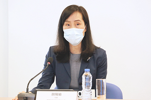 ◎ 社會文化司歐陽瑜司長致詞。