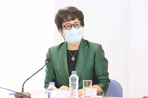 ◎ 外交公署王冬副特派員致詞。