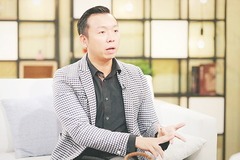 ◎ 吳華威接受《品味商學》專訪。