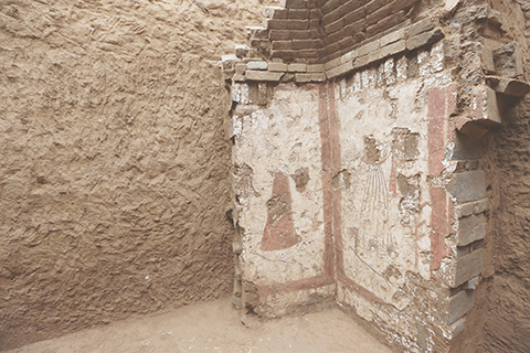 ◎ 資料圖為墓葬內部。(中新社發 陝西省考古研究院 供圖)