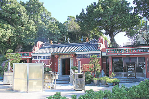 圖為譚公廟（攝於2022年11月11日）。