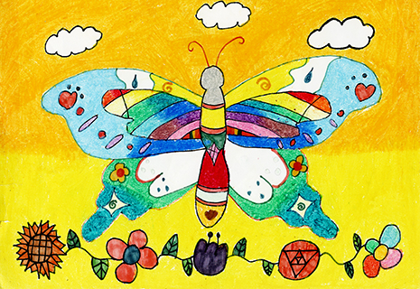 蝴蝶 聖家學校 三年級 高晞妍