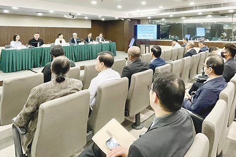 ◎ 政府介紹有關初步研究結果。