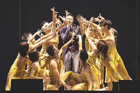 ◎ 張學友表示自己就是喜歡表演。