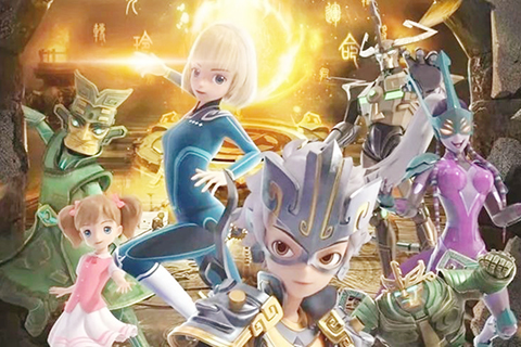 ◎ 《三星堆榮耀覺醒》描述了少年們相互幫助、團結協作,利用智慧探索三星堆文明未知的過程。