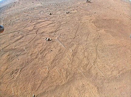 ◎ 火星上空五公尺。