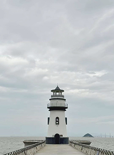 珠海浪漫燈塔。