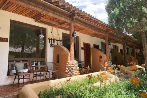 5月21日,位於中衛市沙坡頭景區的民宿。(中新社記者 李佩珊 攝)