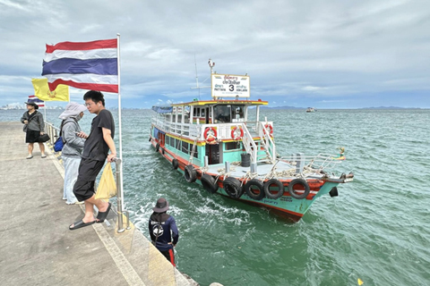 渡輪票價40銖。