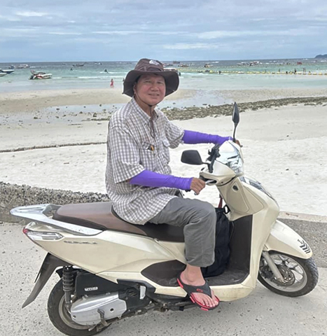 騎著鐵馬遊格蘭島,够自由够爽!