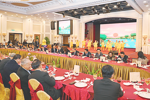 ◎ 同善堂幼兒園表演節目。