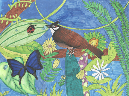 熱帶雨林 菜農子弟學校 四年級 郭璵倩