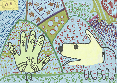 手的聯想 聖家學校 二年級 譚寧