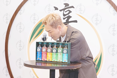 ◎ 林峯試飲認證「淳茶感之王」。