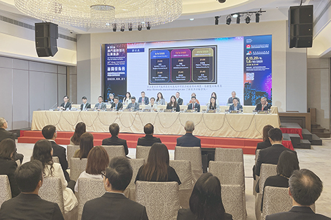 ◎ 第卅三屆澳門國際煙花比賽匯演昨日舉行新聞發佈會。