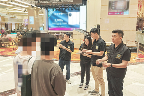 ◎ 司法警察局展開「雷霆二0二五」行動。