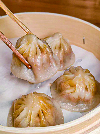 ◎ 「蟹家大院(澳門葡京人店)」推出「蟹乾坤小籠」。