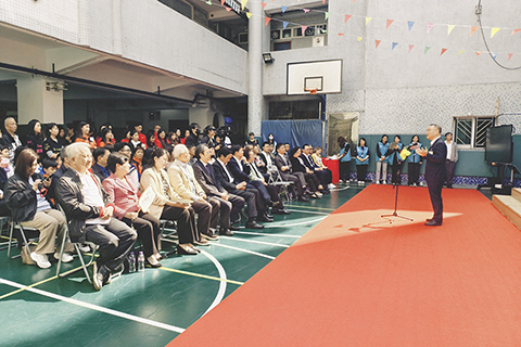 ◎ 崔世平感謝各界善長、機構、社團及市民長期對同善堂大力支持。