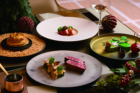 ◎ 永利扒房聖誕節晚宴。