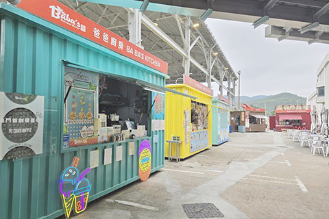 ◎ 媽閣塘片區一角。