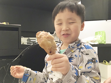 ◎ 台灣地圖像一條雞腿