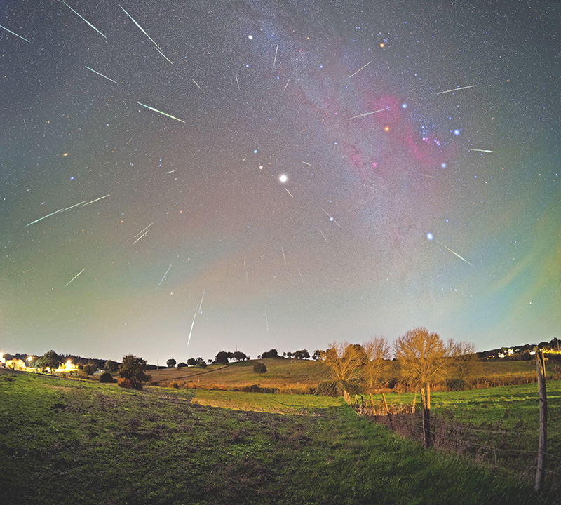 ◎ 木星與雙子座流星雨。