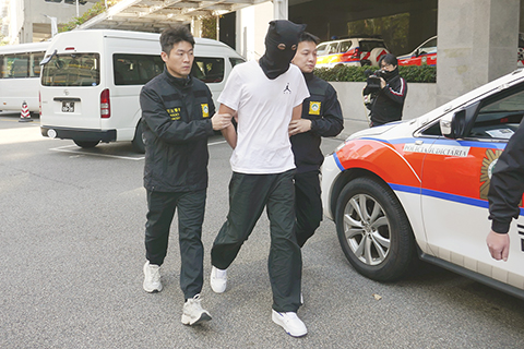 ◎ 內地男子涉加重盜竊罪被拘。