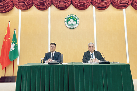 ◎ 行政會昨日完成討論《澳門特別行政區維護國家安全委員會》法律草案。