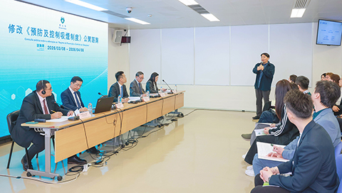 ◎ 與會者發表意見。