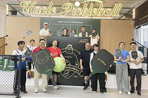 ◎ 澳門匹克球總會在橫琴訪問。