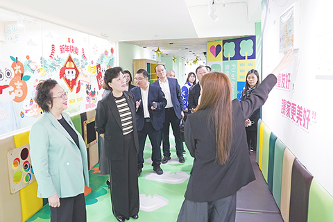 ◎ 雙方參觀親子館等服務設施。
