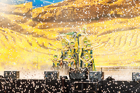 ◎ 大巡遊壓軸匯演傳遞海絲豐盈文化,多元藝術展演共建文化澳門活力形象。