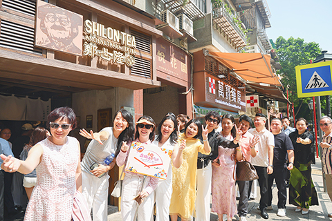 ◎ 大會亦組織社區導賞團,帶領客商實地走訪澳門特色商舖及文旅資源。