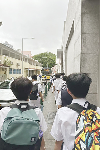 ◎ 逾八成中小幼學校昨日舉行開學禮。