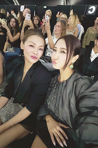 ◎ 林寶玉、姚正菁在米蘭。