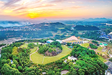 圖為銅綠山國家考古遺址公園(資料圖)。(湖北省文物局 供圖)